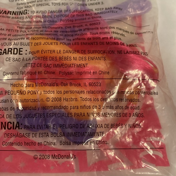 Set of Two My Little Pony Happy Meal Toys - Picture 8 of 9
